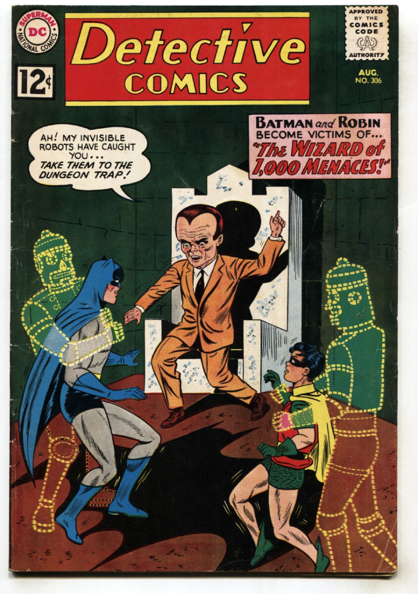Detective Comics #306--1962--Batman-- Robin--DC--Silver Age--comic