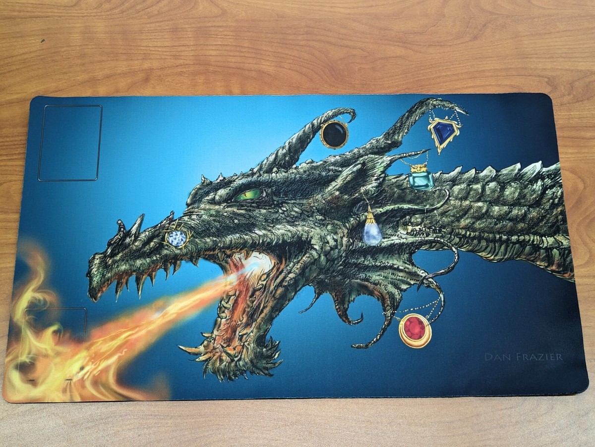 Mox Dragon Play Mat MTG Playmat Dan Frazier 5 Moxes Dragon's Fire