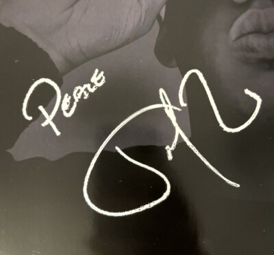 Jay-Z Signed The Black Album Vinyl Record JSA LOA #Z43083 Auto