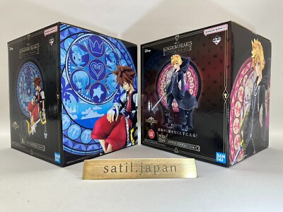 NEW] Ichiban Kuji KINGDOM HEARTS Linking Hearts Sora Roxas Statue