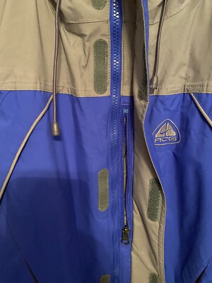 Vintage Men's Nike ACG 3 Storm Fit Outer Layer Couche Externe XL