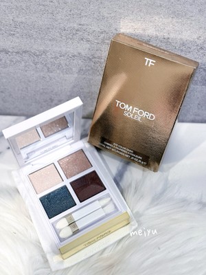 Tom Ford Soleil Eyeshadow Eye Color Quad, 01 Emerald Dusk, 0.21oz