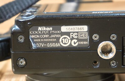 Nikon Coolpix P5100 12MP Digital Camera, 3.5X Optical Zoom