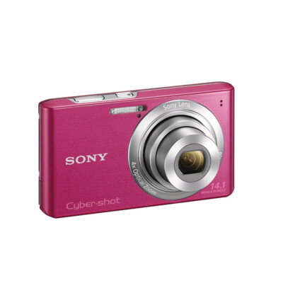 SONY Cyber Shot DSC-W610 14.1MP 4x Compact Digital Camera Pink | eBay