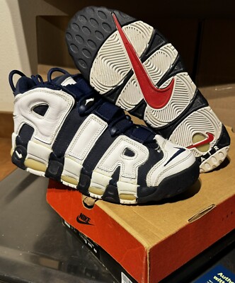 Vintage Nike Air More Uptempo 1996 OG Pippen Jordan Olympic Size