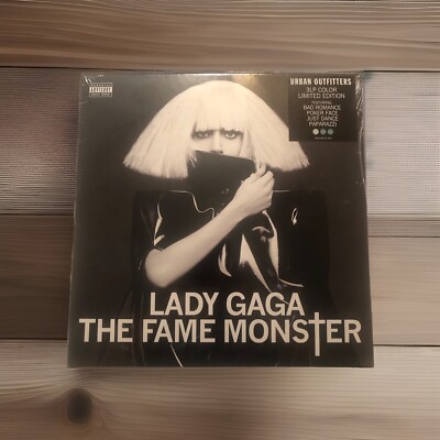Lady Gaga The Fame Monster 3XLP Colored Vinyl 2020 UO Exclusive