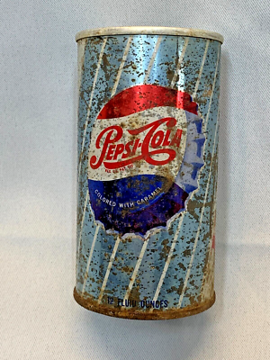 Vintage 1950's Pepsi Cola Can - Patina! | eBay