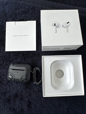 Apple AirPods Pro 1st Generation A2084 with Charging Case White | eBay