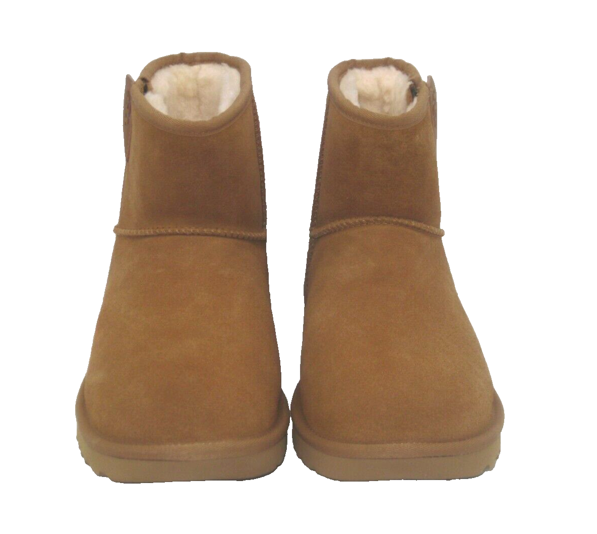 UGG CLASSIC MINI BAILEY ZIP WOMEN BOOTS SUEDE CHESTNUT US 11 /UK 9