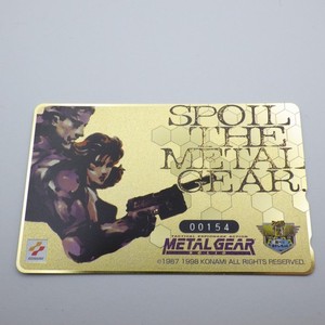 Metal Gear Solid Card | eBay