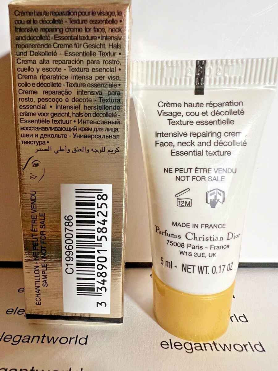 DIOR Prestige La creme Intensive Repairing Cream .17oz/5ml Sample