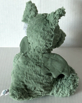 NEW JELLYCAT London Fuddlewuddle Dragon FW6DG Green Plush Stuffed