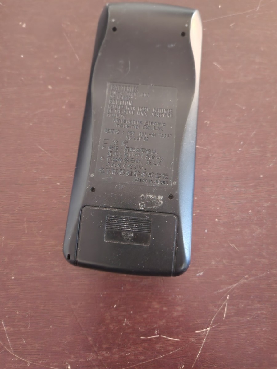 Authentic OEM Technics RAK-SL002WH Audio System Remote Control