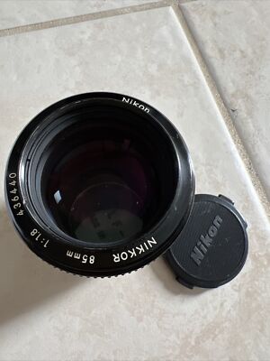 Nikon Ai NIKKOR 85mm f/1.8 AI Manual Focus Lens ( Read Please ) | eBay