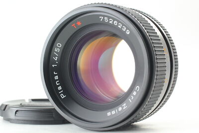 Exc+3] Contax Carl Zeiss Planar T* 50mm f1.4 MF Lens MMJ C/Y Mount