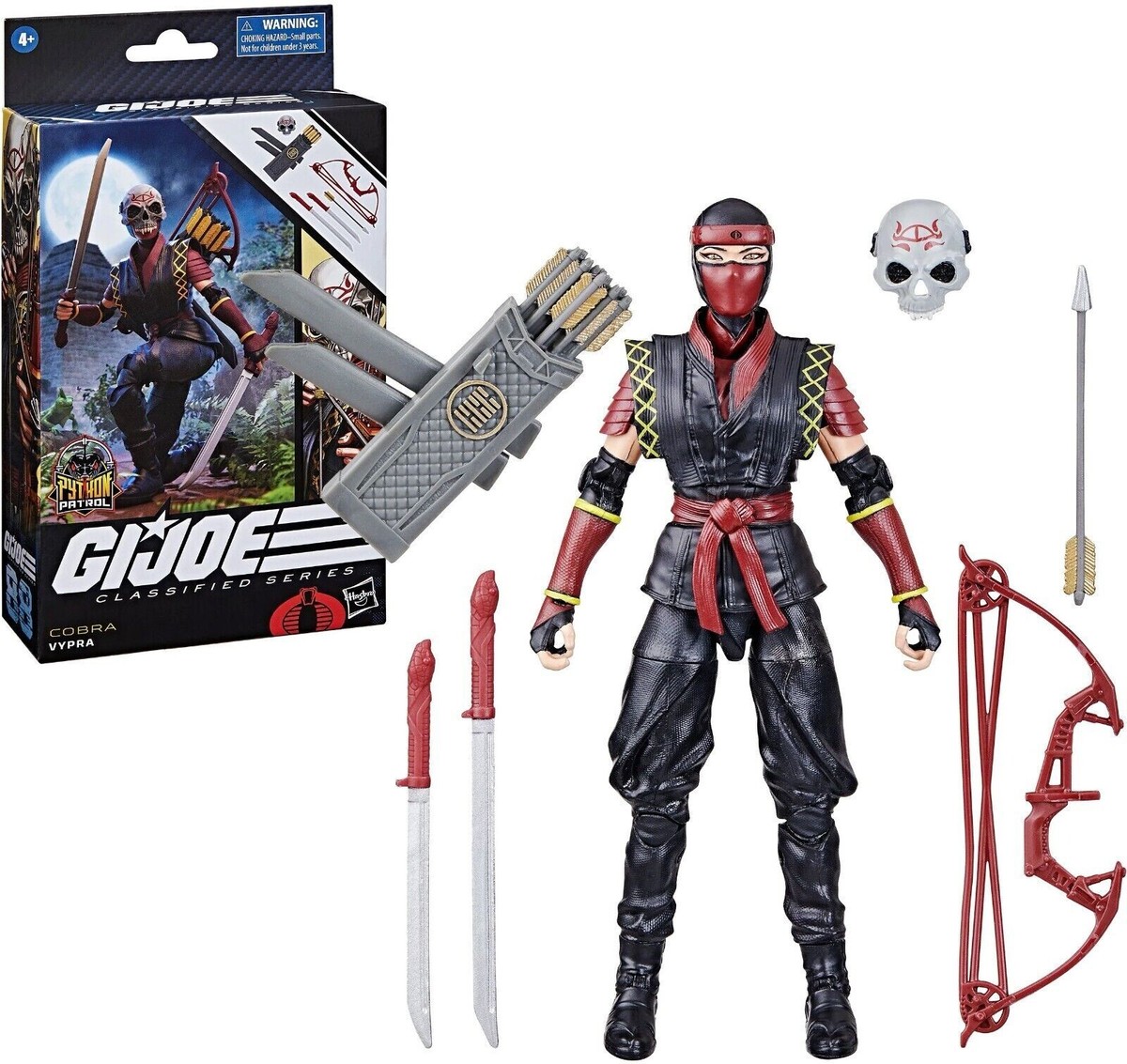 G.I. JOE Classified Series Python Patrol Vypra 088 Action Figure