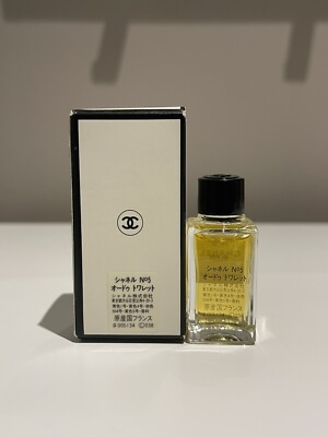 CHANEL N°5 edt 4ml/0.13 floz. Miniature Bottle • New In Box | eBay