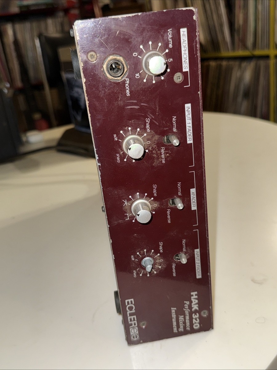 Ecler HAK 320 DJ Mixer Audio audiophile record player turntable