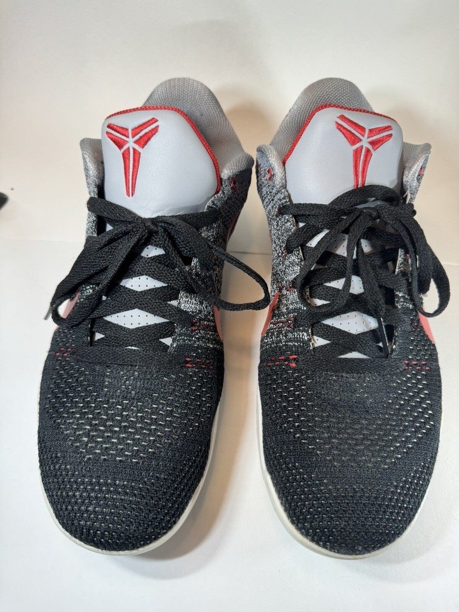 Nike Kobe XI 11 Elite Low Tinker Muse Red Sneakers 822675-060 9.5