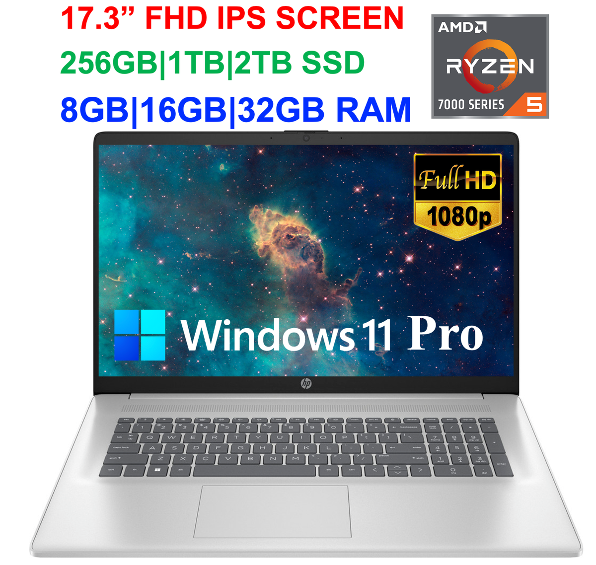 2025 HP Pavilion Laptop 17.3