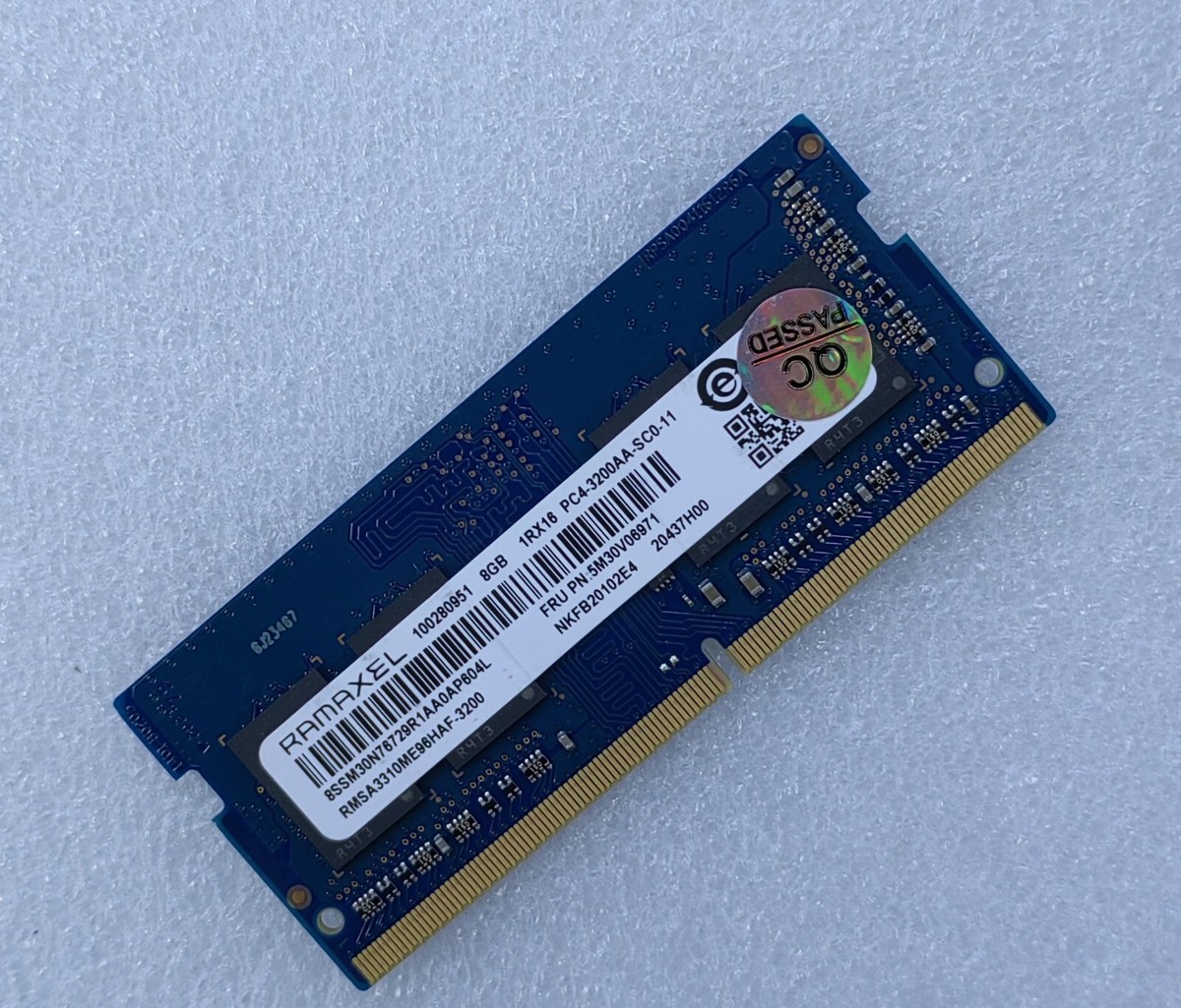 RAMAXEL 8GB DDR4 3200 Laptop SO-DIMM RAM 1Rx16 PC4-25600 for