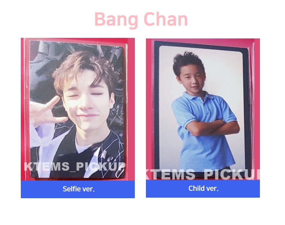 Stray Kids I am NOT album official Photocard : selfie childhood