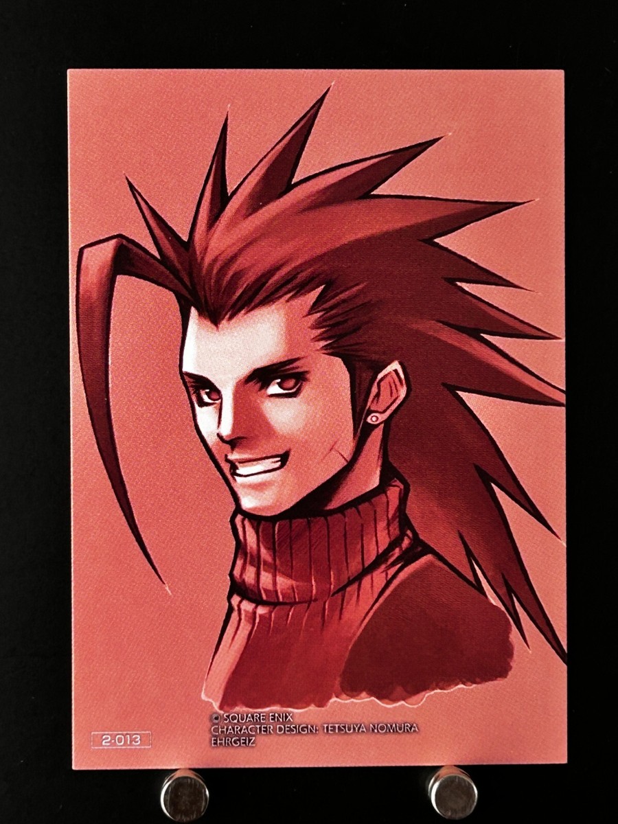 Zack Fair FINAL FANTASY VII Anniversary Art Museum Card 2-013