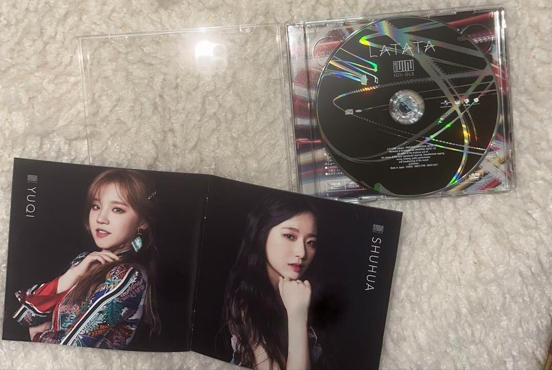 G)I-DLE LATATA Japanese ver First Limited Edition Type A CD DVD