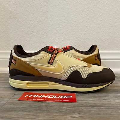 New Nike Air Max 1 Travis Scott Cactus Jack Baroque Brown DO9392