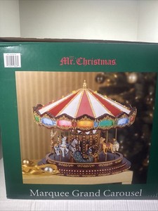 Mr Christmas Marquee Grand Carousel | eBay