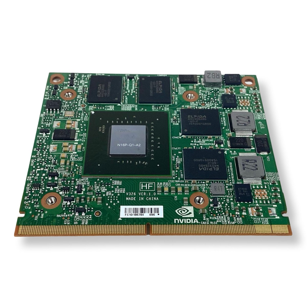 NVIDIA Quadro M1000M 2GB Video Card For HP ZBook 15 G3 15.6