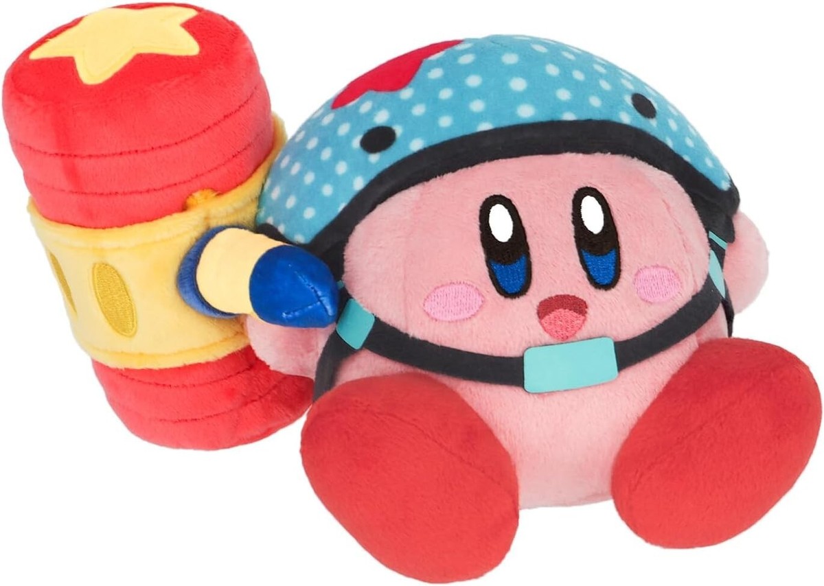 Kirby and the Forgotten Land Stuffed toy / Pico Pico Hammer Plush