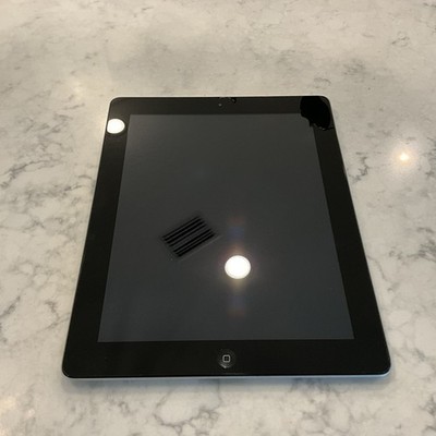 Apple iPad 2nd Generation 16GB Wi-Fi A1395 Black and silver with