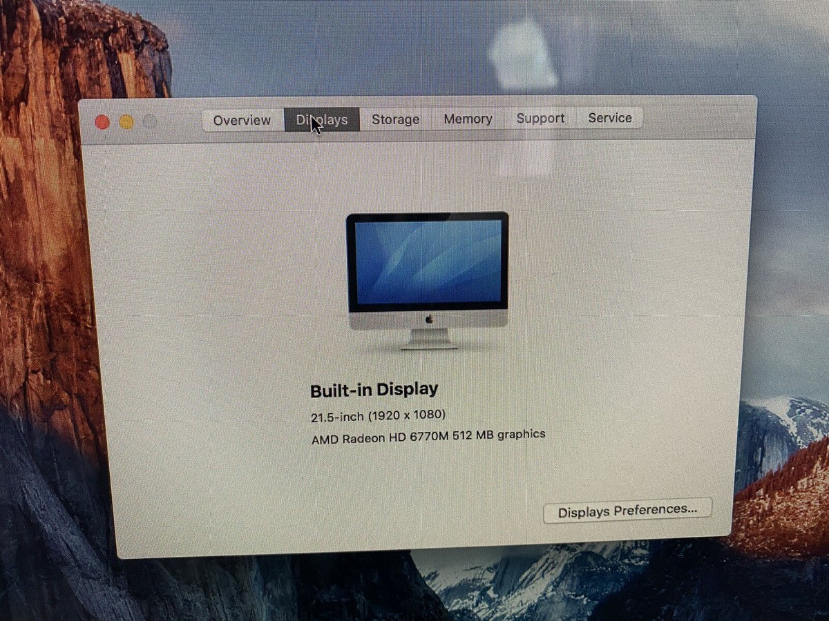 Apple iMac 21.5