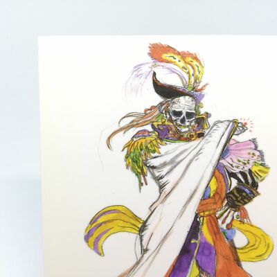 305 HYN Final Fantasy 3 Ⅲ Card Art Museum Yoshitaka Amano TCG