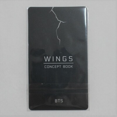 BTS Wings Concept Book Full Set Photo Frame Paper RM Lenticular 3