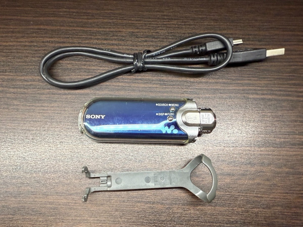 Sony Walkman NW-A607 1GB Digital Music Player blue Tested From