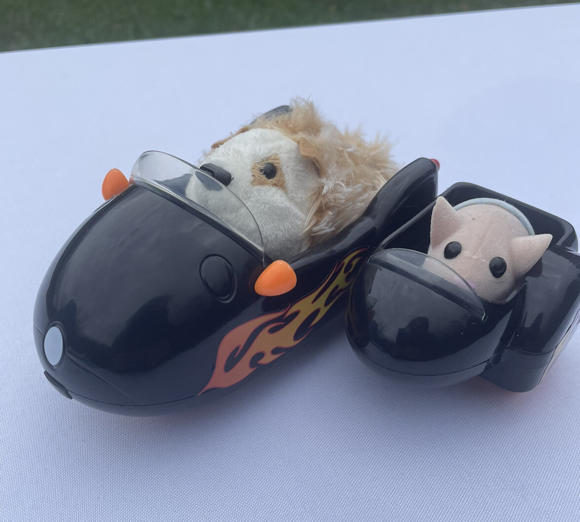 Zhu Zhu Pets Wild Bunch Tan Hedgehog Hamster Works w/ baby and