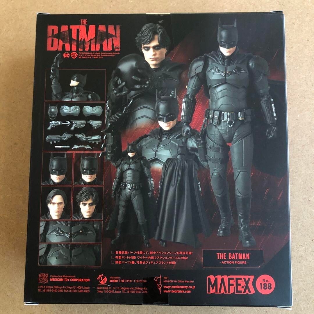 MAFEX No.188 The BATMAN MEDICOM TOY Action Figure Japan | eBay