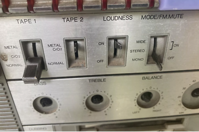 Conion C-100F Boombox Vintage Radio RECORDER CASSETTE PLAYER