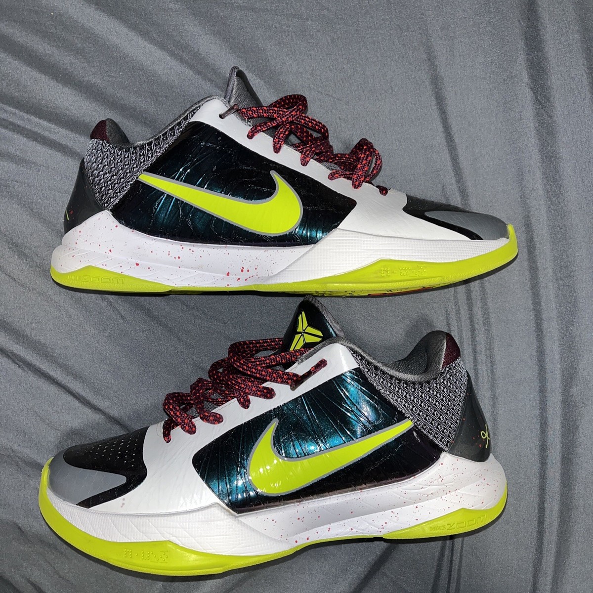 Nike Men's Kobe V 5 Protro Chaos CD4991-100 Used No Box Size 7.5