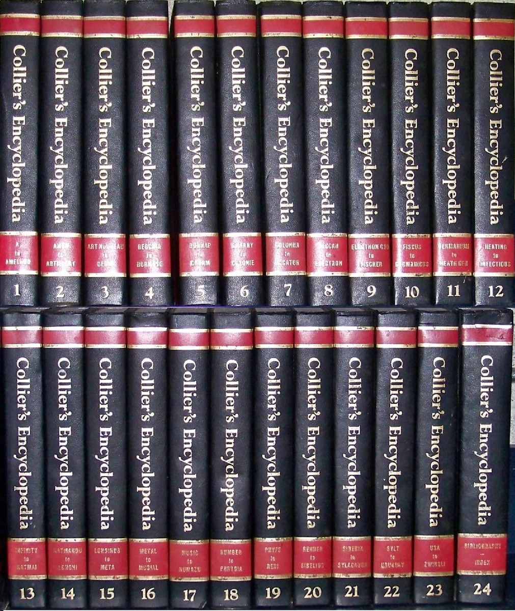 Collier's Encyclopedia, With Bibliography And Index ~ 24 Volume