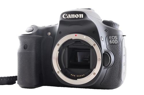 Canon EOS 60D 18MP Digital SLR Camera w/ Canon EF-S 18-55mm Lens