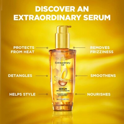 L'Oreal Paris Extraordinary Oil Serum With 6 Precious Floral Oils