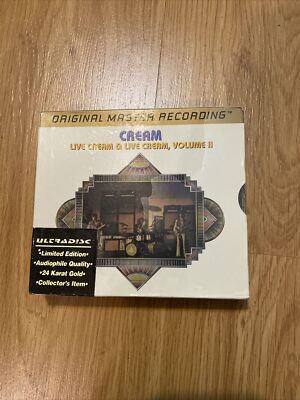 Live Cream, Vols. 1-2 by Cream (CD, Jan-1995, 2 Discs, Mobile
