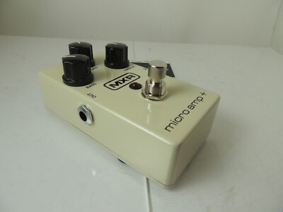 MXR M233 Micro Amp + Plus Booster Overdrive Boost FX Pedal Free