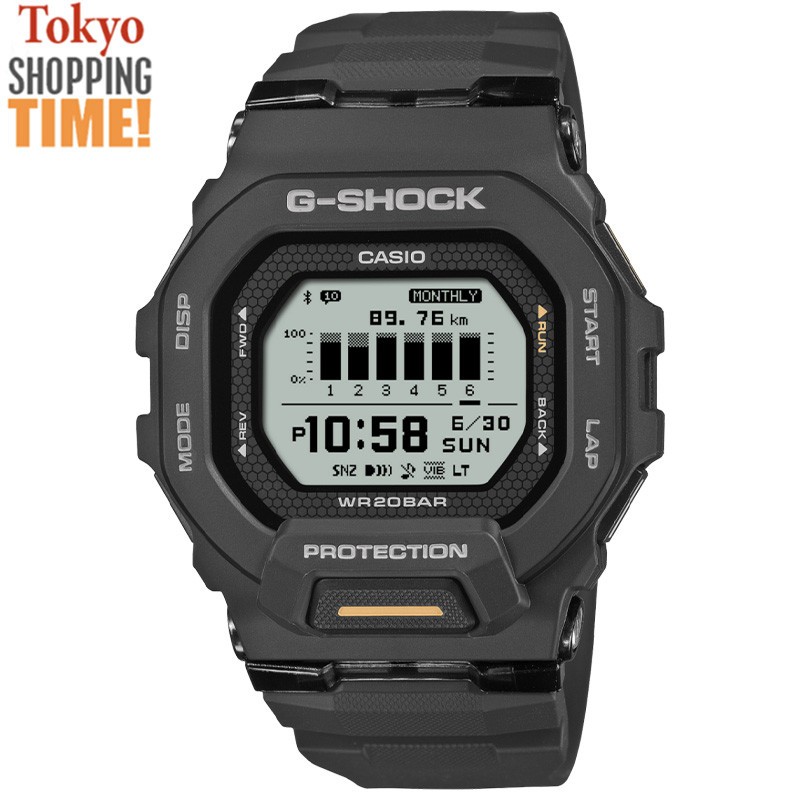 Casio G-Shock G-SQUAD GBD-200-1A1JF Bluetooth Mobile Sport Digital