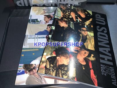 2PM 2nd Album Hands Up Special Limited Edition CD Great Photobook