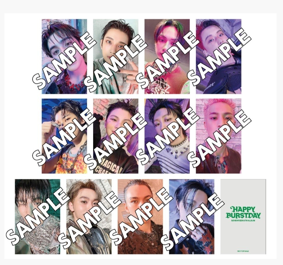 SEVENTEEN HAPPY BURSTDAY ESCAPE MYSELF BURSTDAY 5th Album JAPAN