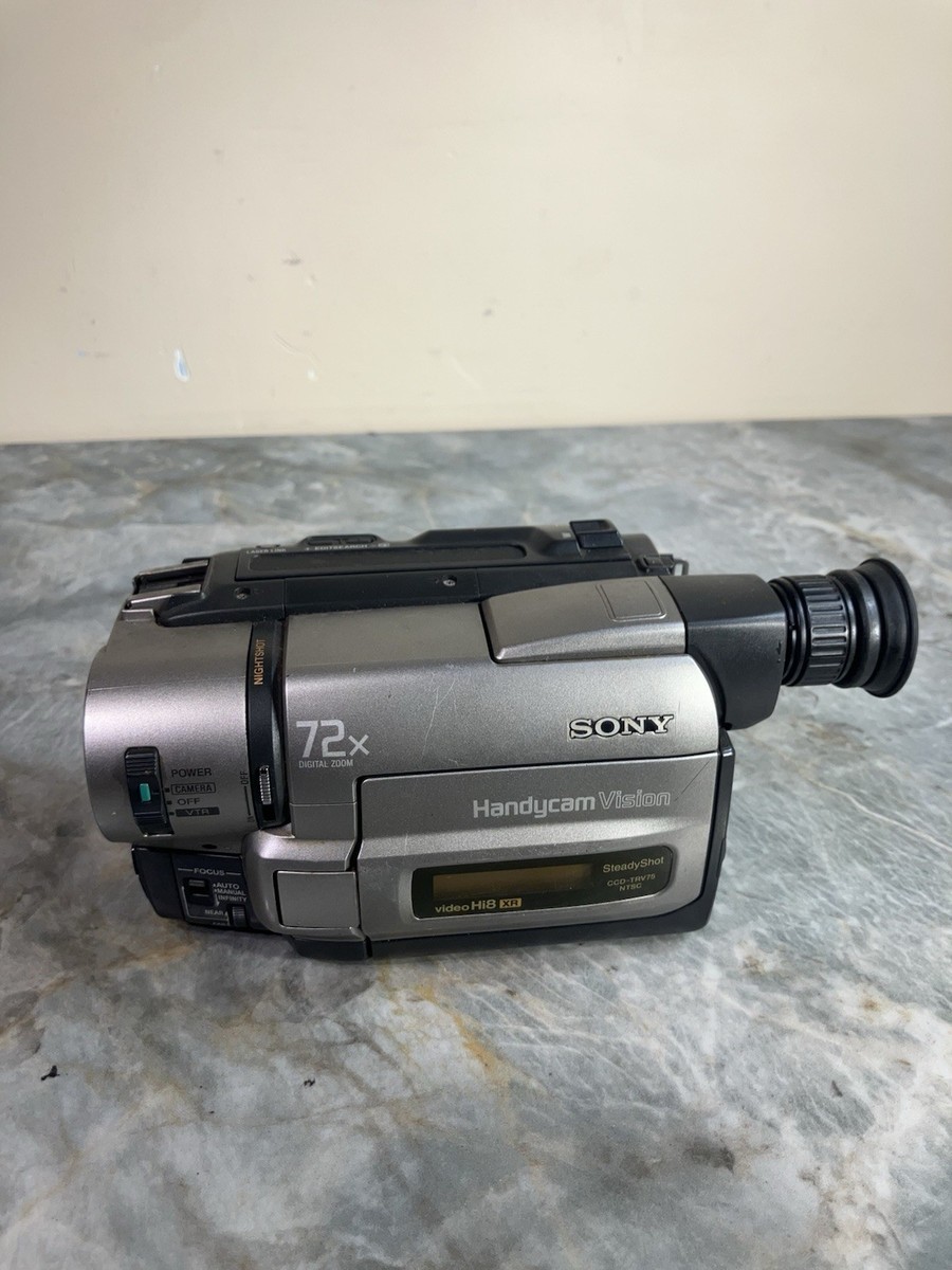 Sony Handycam Vision CCD-TRV75 Hi8 Camcorder (For Parts or Repair